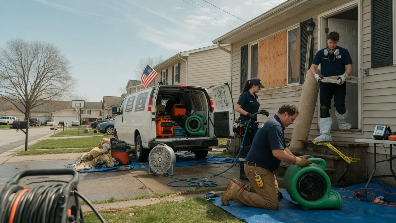 Water Damage Restoration in Britton, MI near me